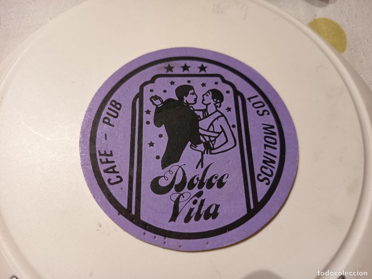 Otros Art&iacute;culos de Coleccionismo en Papel: POSAVASOS CAFE PUB DOLCE VITA-LOS MOLINOS-ALMERIA