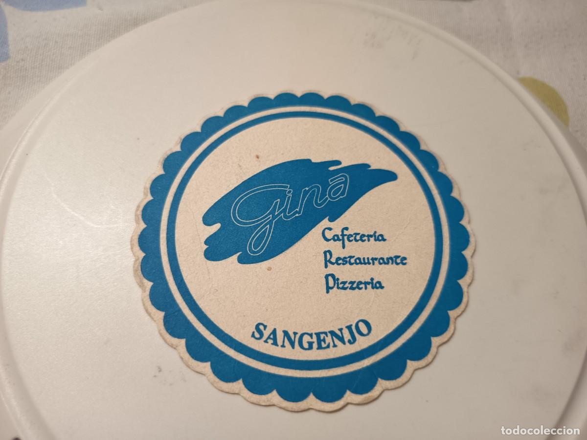 Otros Art&iacute;culos de Coleccionismo en Papel: POSAVASOS CAFETERIA GINA-SANGENJO-PONTEVEDRA