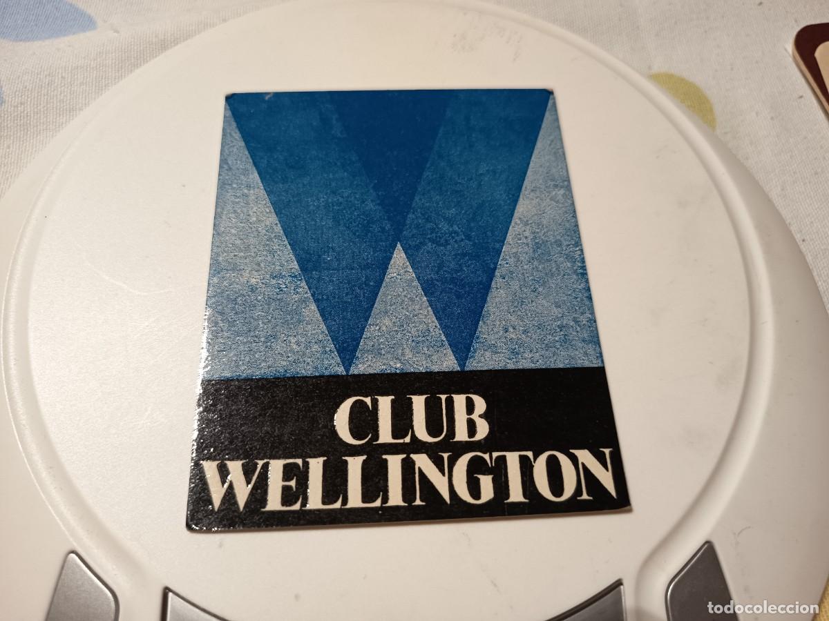 Otros Art&iacute;culos de Coleccionismo en Papel: POSAVASOS CLUB WELLINGTON-MADRID