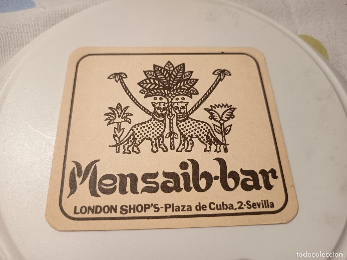 Otros Art&iacute;culos de Coleccionismo en Papel: POSAVASOS BAR MENSAIB-SEVILLA