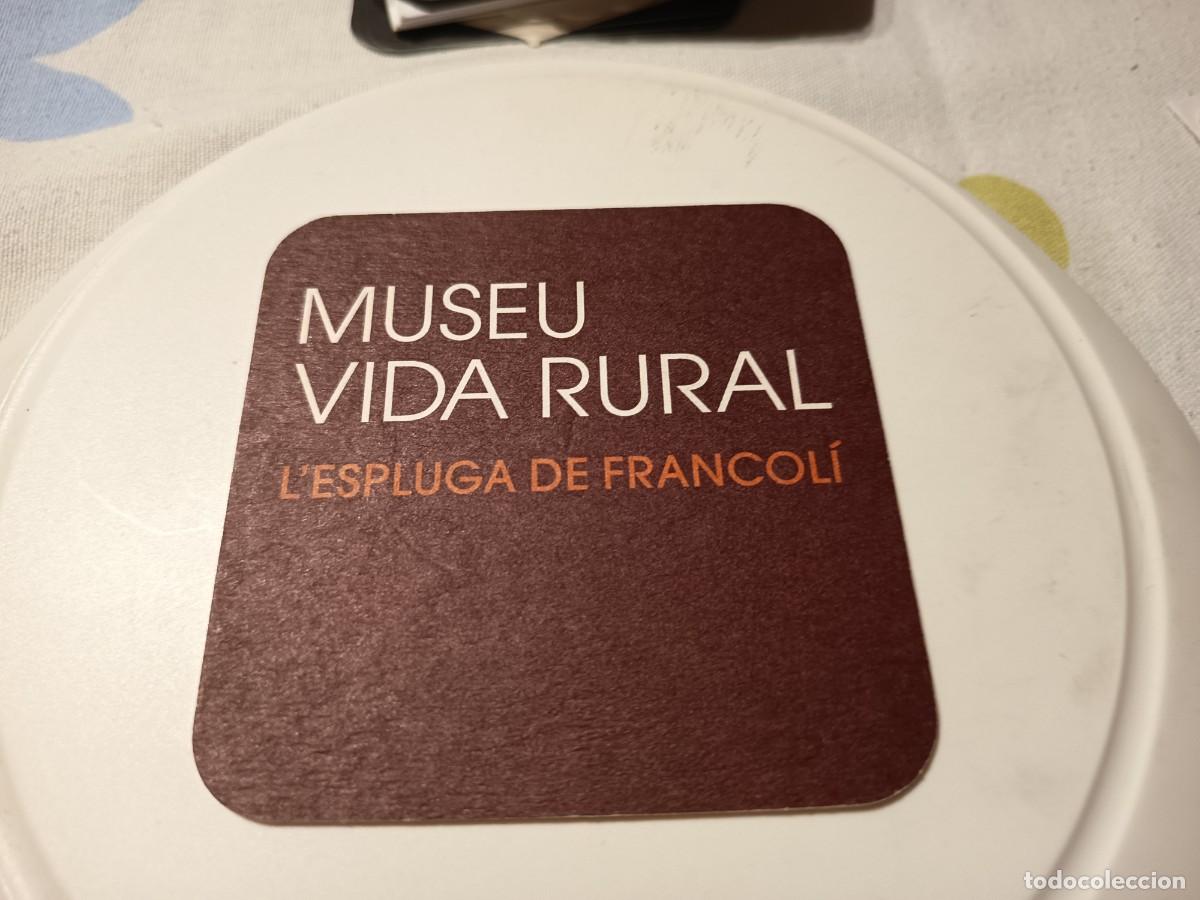 Otros Art&iacute;culos de Coleccionismo en Papel: POSAVASOS MUSEO VIDA RURAL-L'ESPLUGA DE FRANCOLI-TARRAGONA