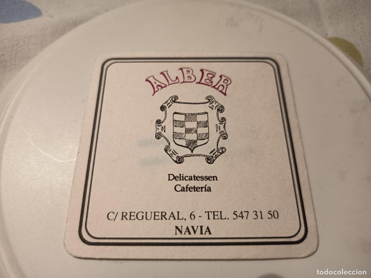 Otros Art&iacute;culos de Coleccionismo en Papel: POSAVASOS CAFETERIA ALBER-NAVIA-ASTURIAS