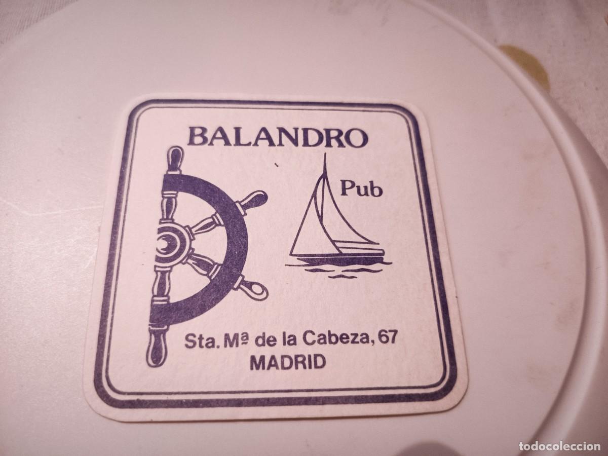 Paper Collecting Others: POSAVASOS PUB BALANDRO-MADRID