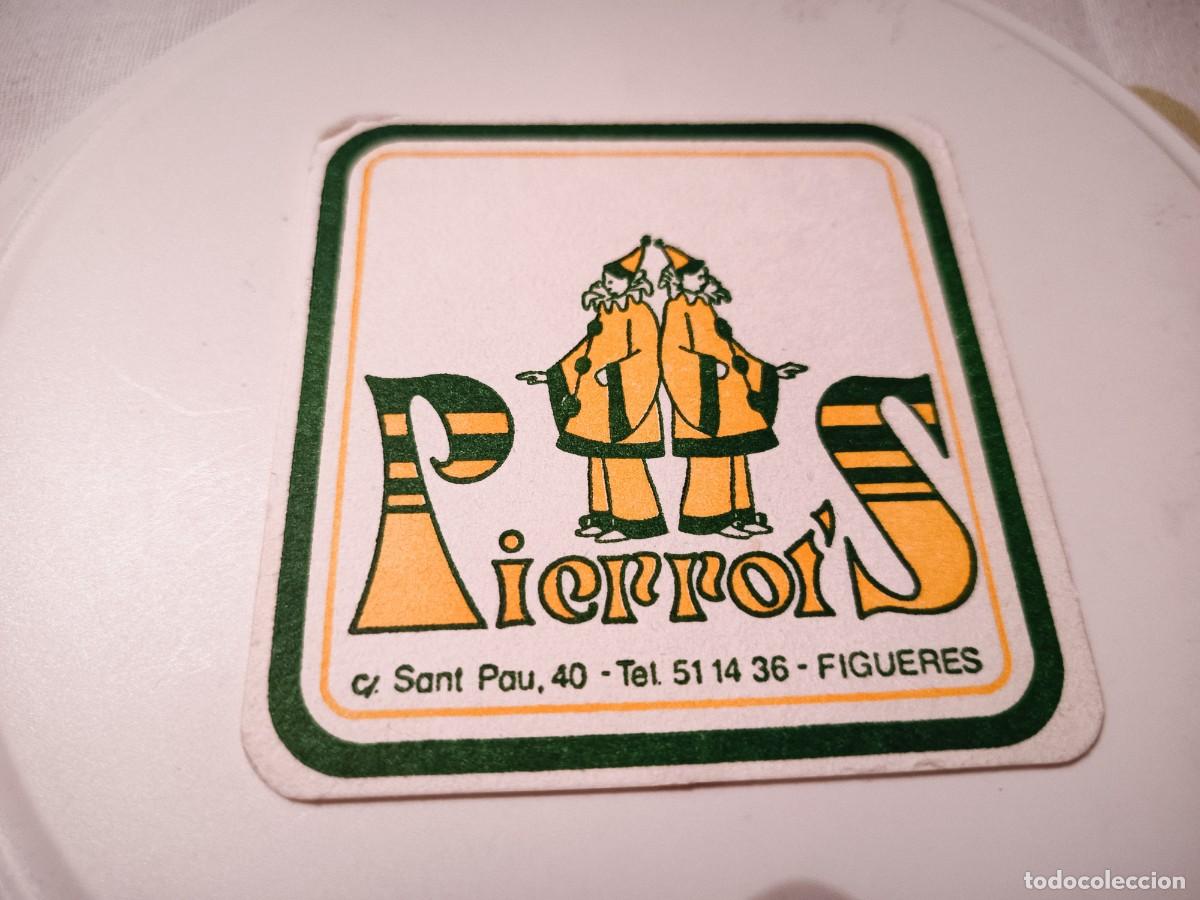 Otros Art&iacute;culos de Coleccionismo en Papel: POSAVASOS PUB PIERROT'S-FIGUERES-GIRONA
