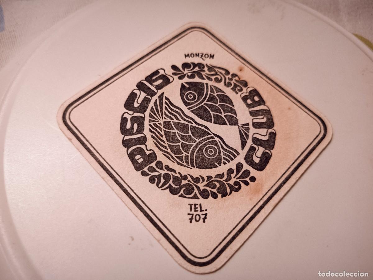 Otros Art&iacute;culos de Coleccionismo en Papel: POSAVASOS CLUB PISCIS-MONZON-HUESCA