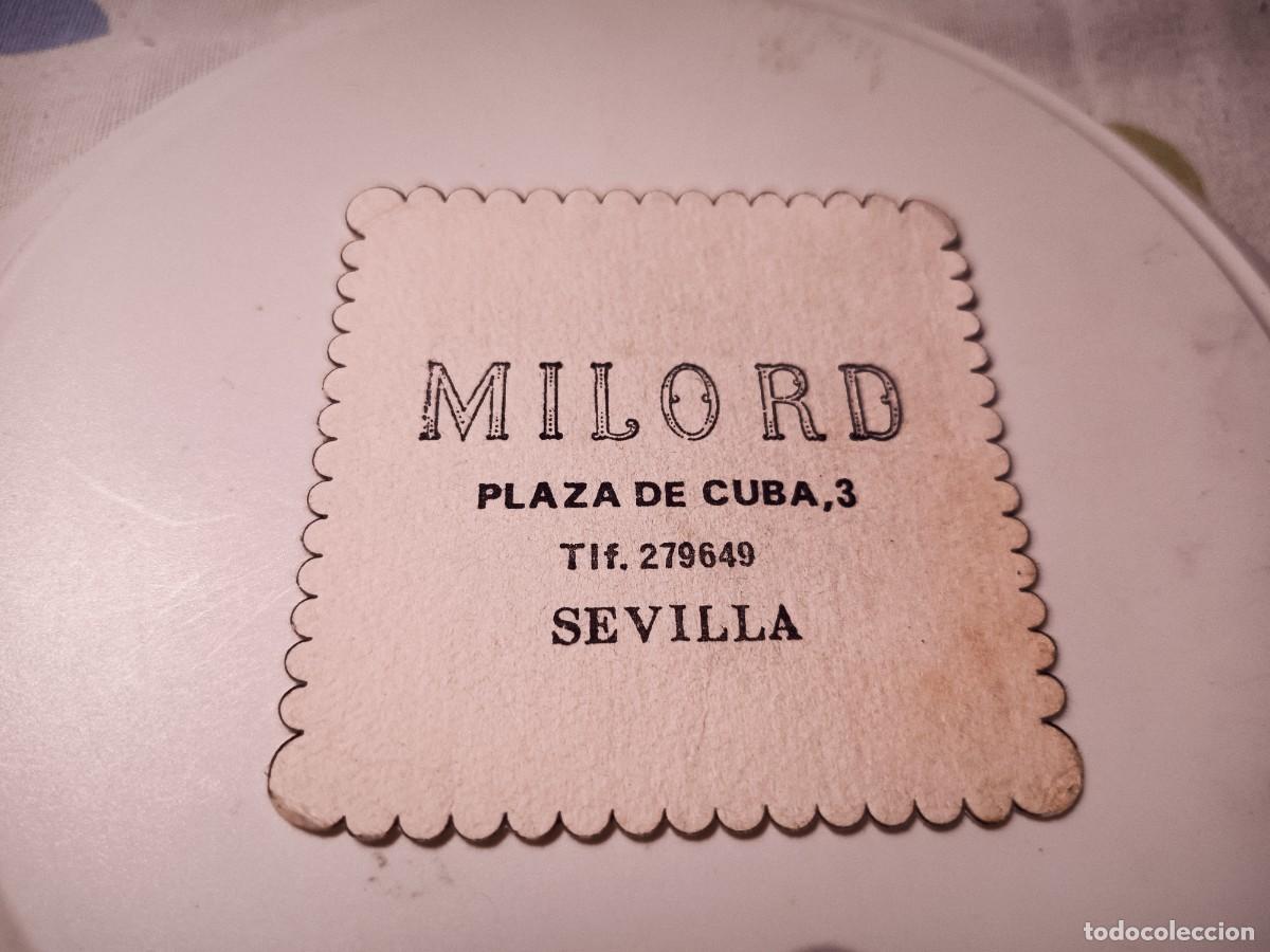 Otros Art&iacute;culos de Coleccionismo en Papel: POSAVASOS PUB MILORD-SEVILLA
