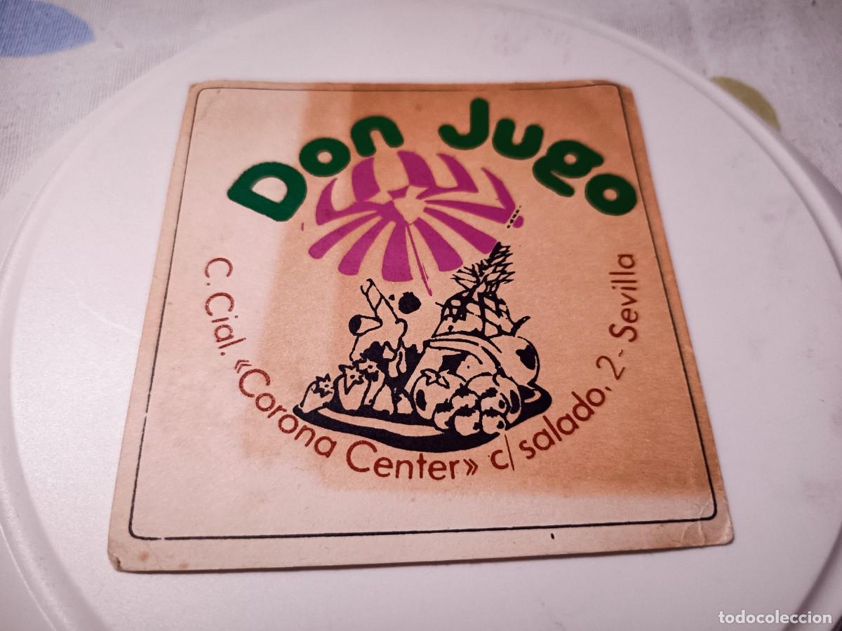 Otros Art&iacute;culos de Coleccionismo en Papel: POSAVASOS CAFETERIA DON JUGO-SEVILLA