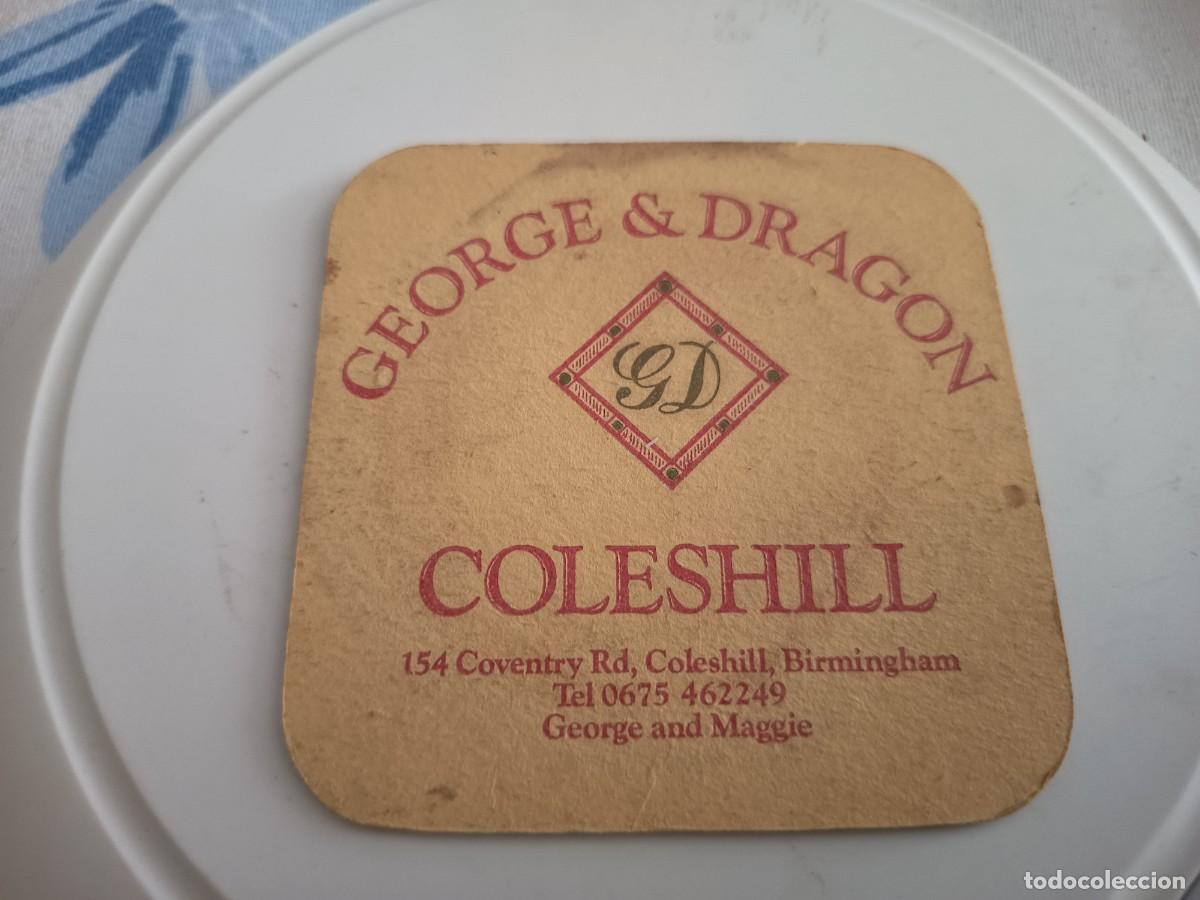Otros Art&iacute;culos de Coleccionismo en Papel: POSAVASOS GEORGE&DRAGON-COLESHILL