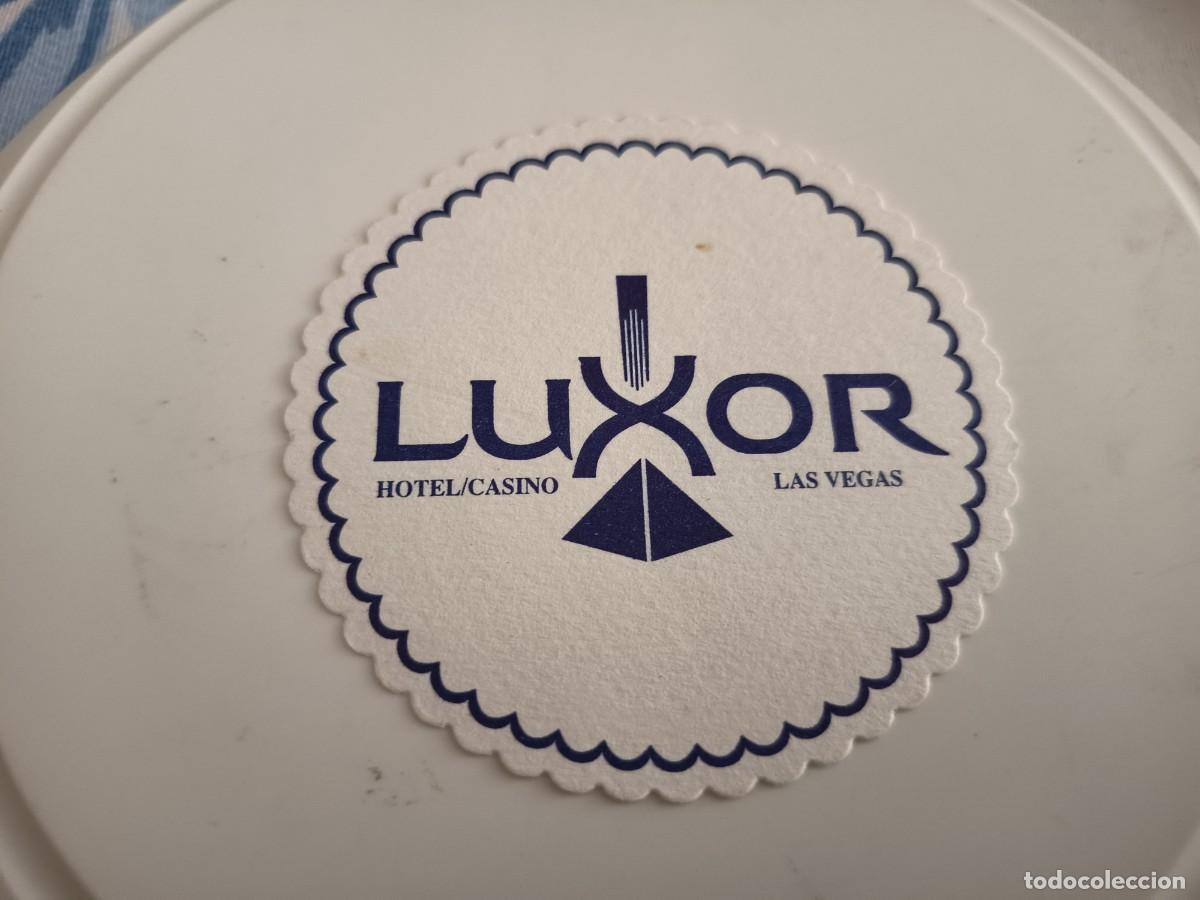 Otros Art&iacute;culos de Coleccionismo en Papel: POSAVASOS HOTEL CASINO LUXOR-LAS VEGAS-USA