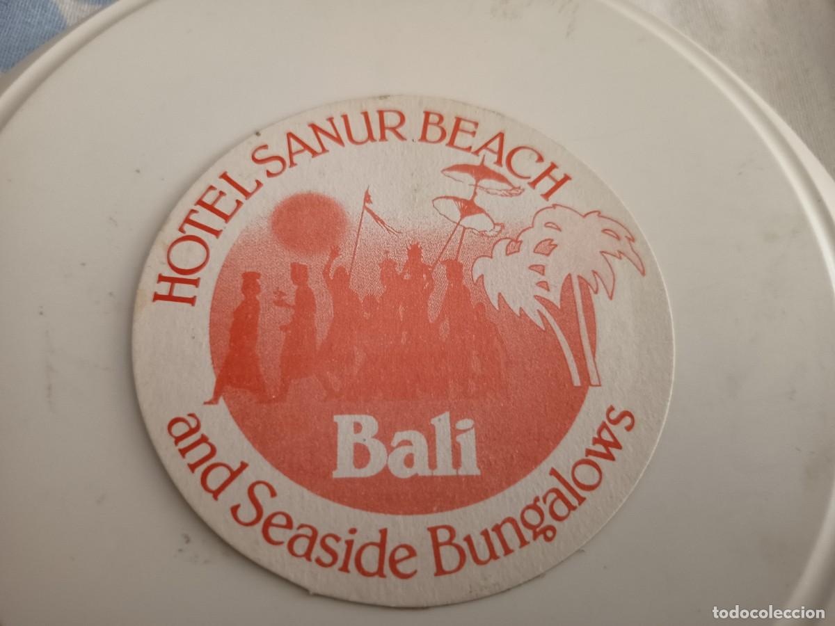 Collectionnisme Papier divers: POSAVASOS HOTEL SANUR BEACH-BALI-INDONESIA
