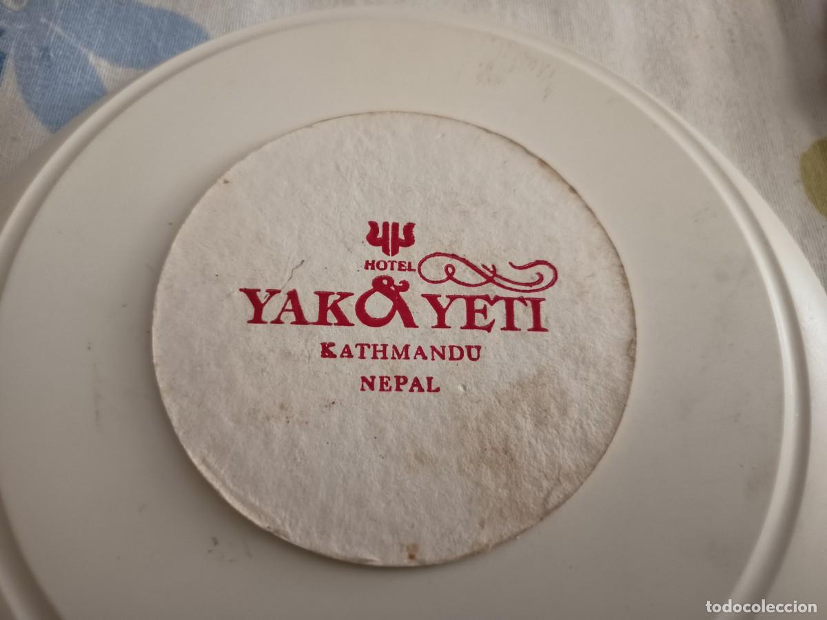 Outros artigos de papel: POSAVASOS HOTEL YAK YETI-KATHMANDU-NEPAL