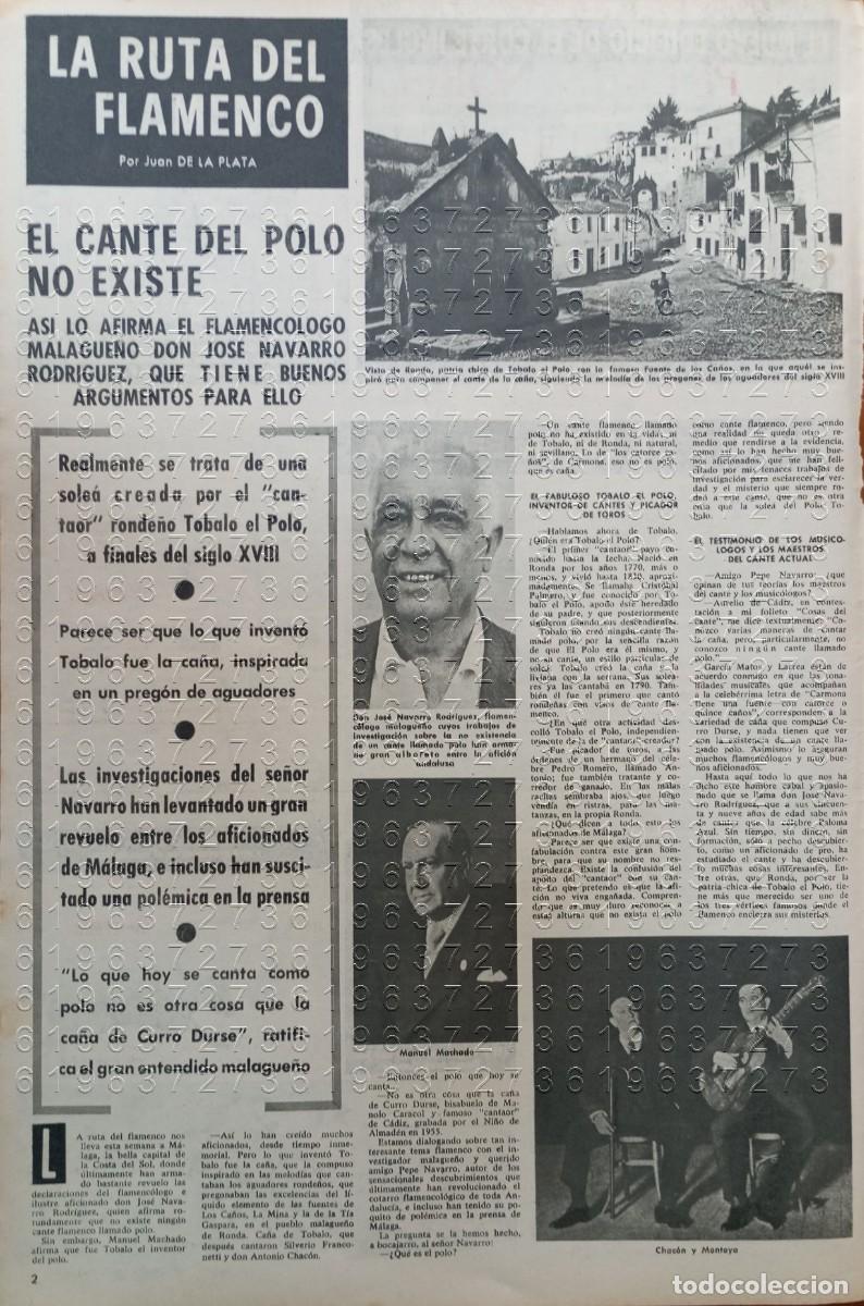 Otros Art&iacute;culos de Coleccionismo en Papel: RONDA TOBALO EL POLO MALAGA CANTE JONDO FLAMENCO C30