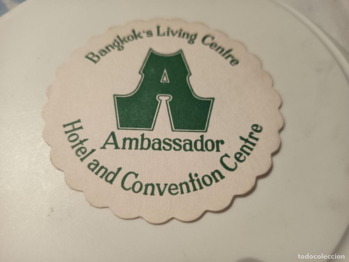 Otros Art&iacute;culos de Coleccionismo en Papel: POSAVASOS HOTEL AMBASSADOR-BANGKOK-THAILANDIA