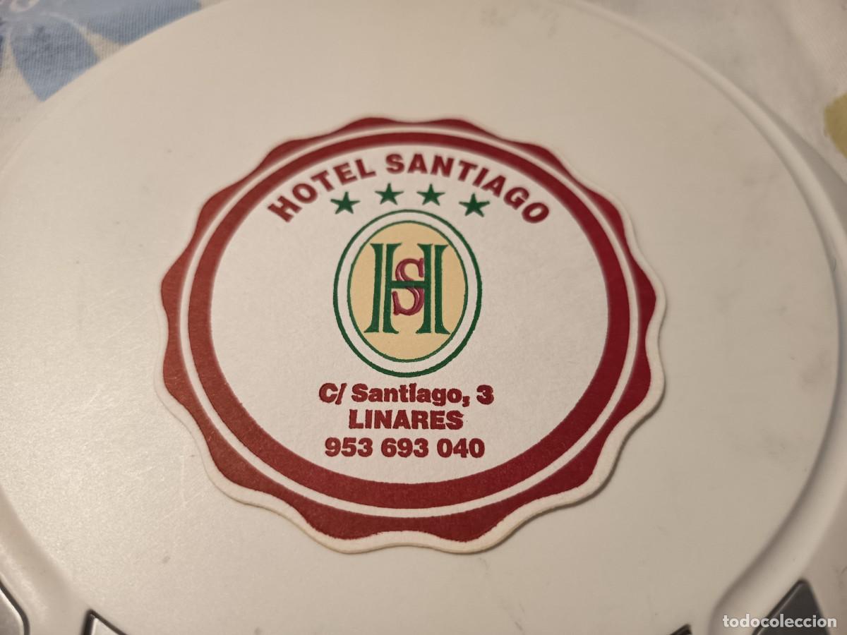Otros Art&iacute;culos de Coleccionismo en Papel: POSAVASOS HOTEL SANTIAGO-LINARES-JAEN