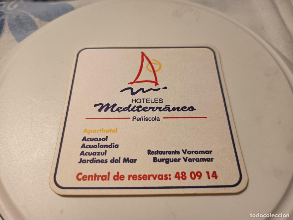 Otros Art&iacute;culos de Coleccionismo en Papel: POSAVASOS HOTELES MEDITERRANEO-PE&Ntilde;ISCOLA-CASTELLON