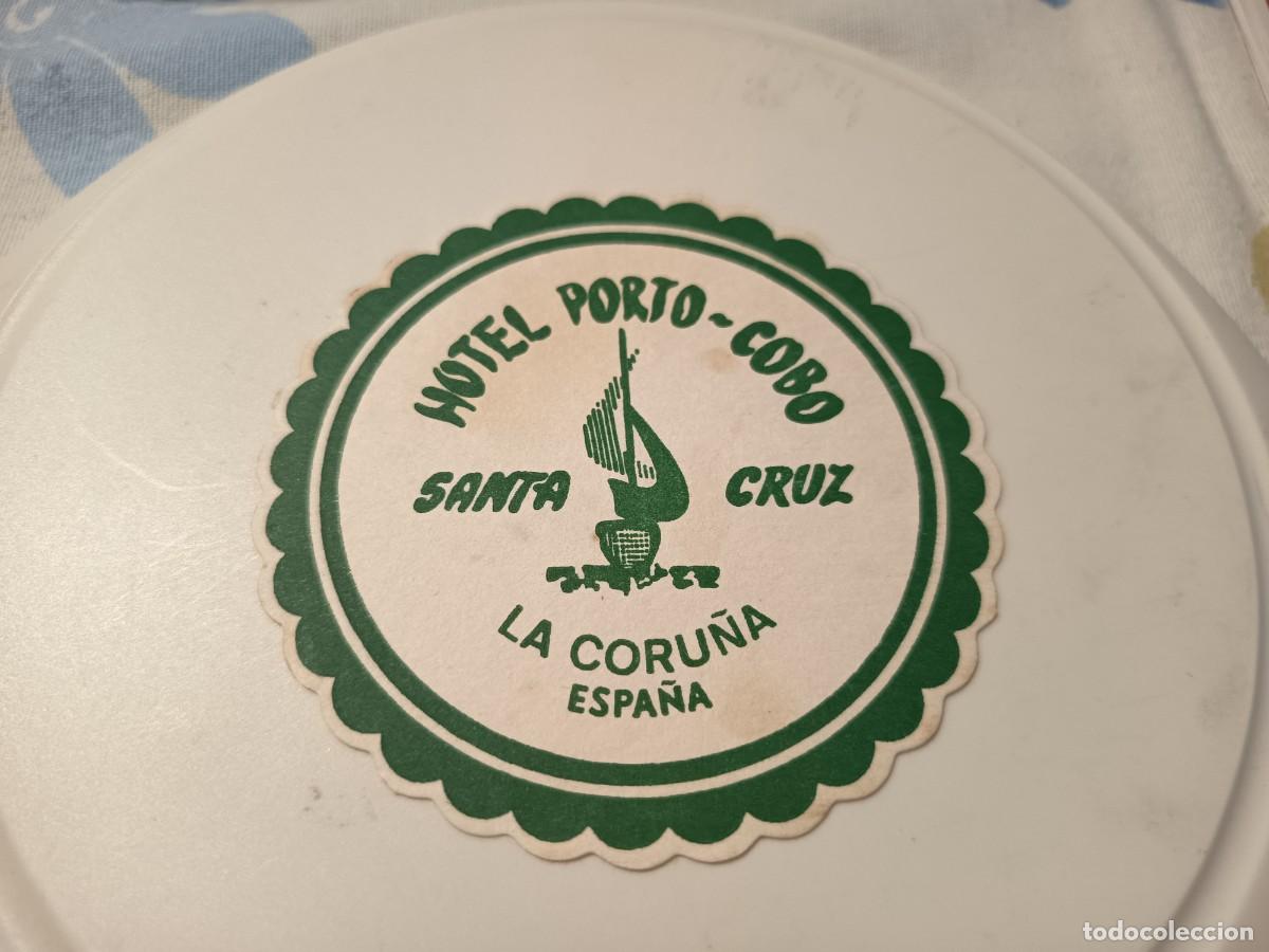 Altri oggetti di carta: POSAVASOS HOTEL PORTO COBO-LA CORU&Ntilde;A