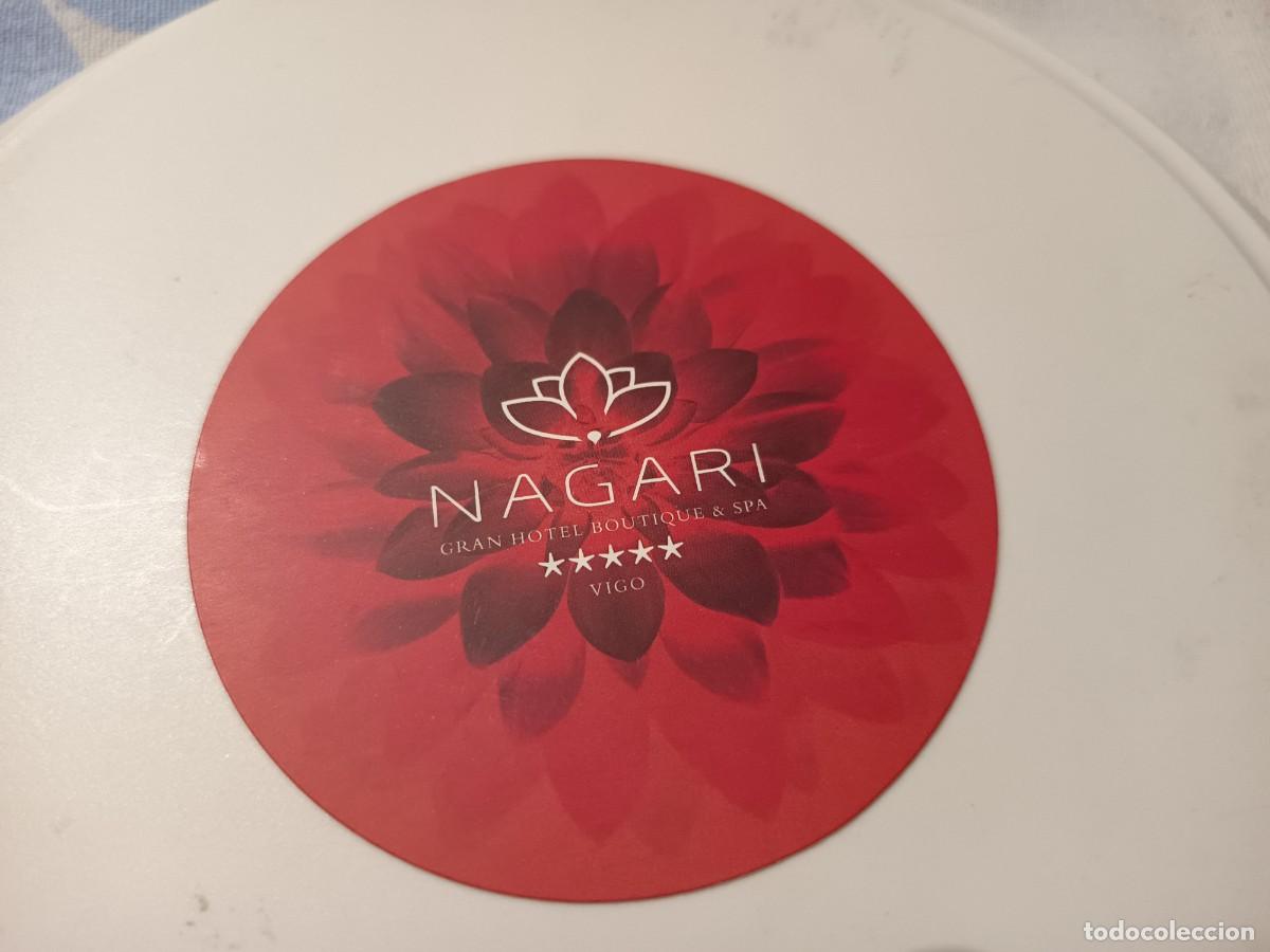 Altri oggetti di carta: POSAVASOS HOTEL NAGARI-VIGO -CERVEZA 1906
