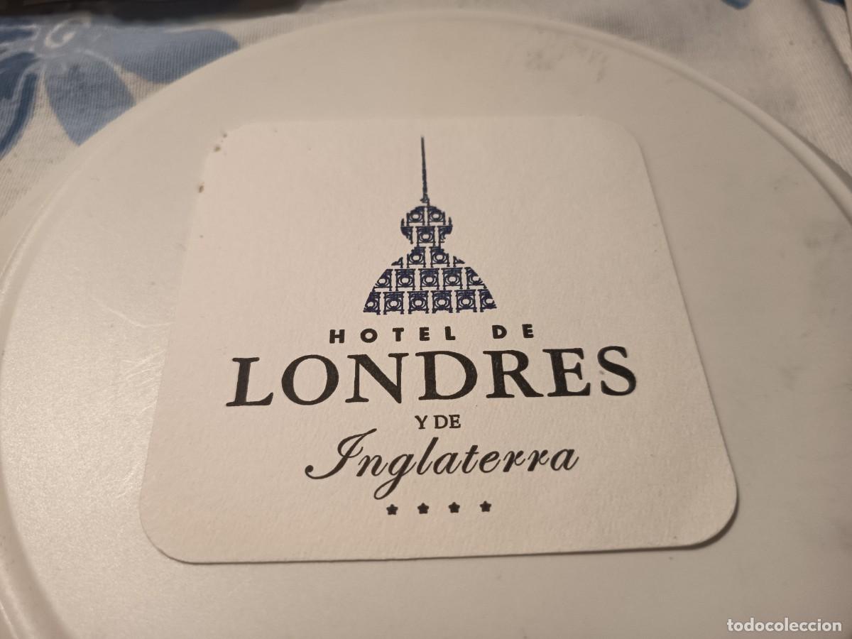 Collectionnisme Papier divers: POSAVASOS HOTEL DE LONDRES -SAN SEBASTIAN-GUIPUZCOA