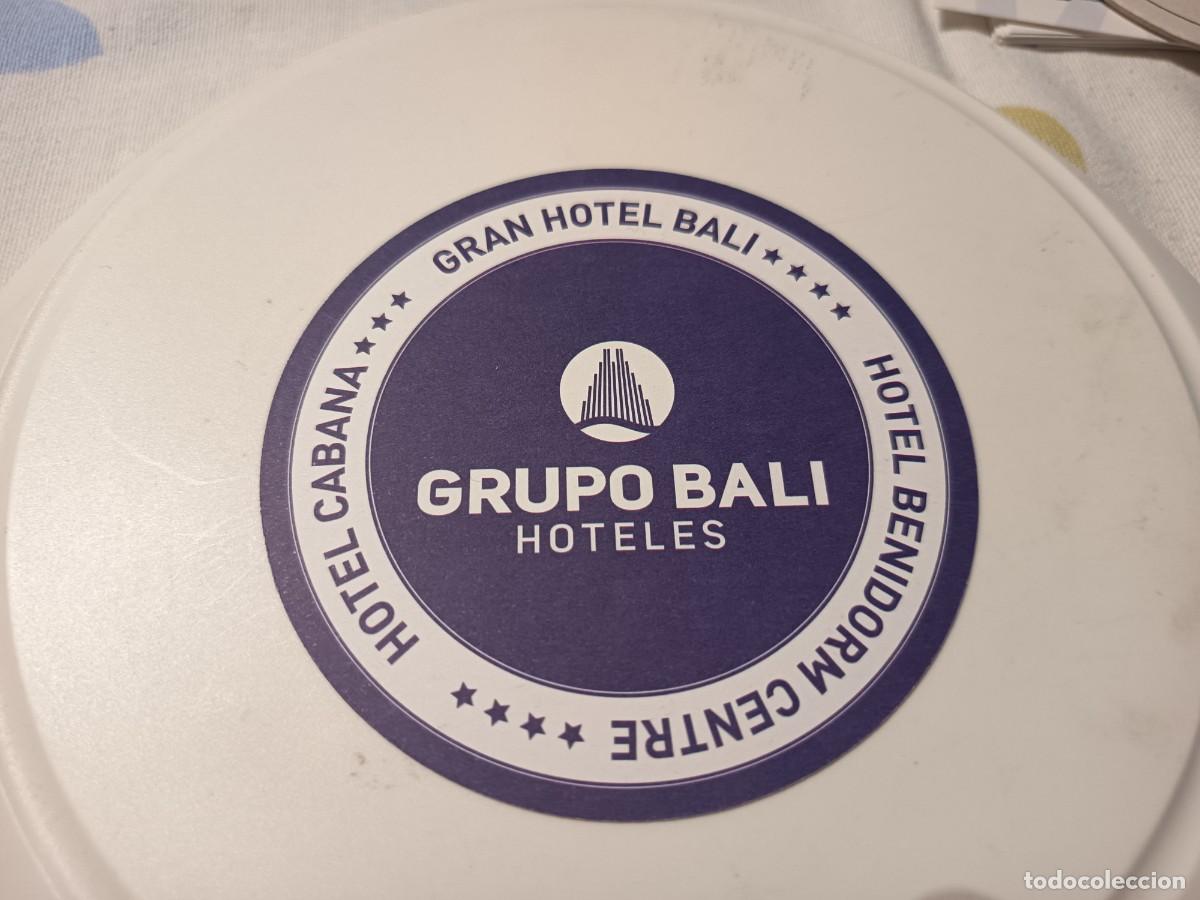 Collectionnisme Papier divers: POSAVASOS HOTELES GRUPO BALI-BENIDORM-PUB 7SEAS
