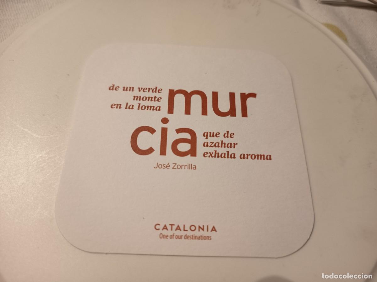Otros Art&iacute;culos de Coleccionismo en Papel: POSAVASOS HOTEL CATALONIA-MURCIA