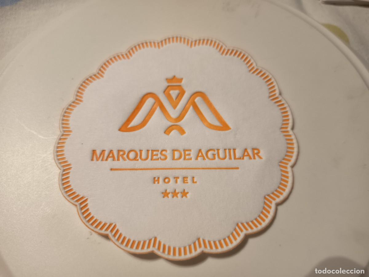Otros Art&iacute;culos de Coleccionismo en Papel: POSAVASOS HOTEL MARQUES DE AGUILAR