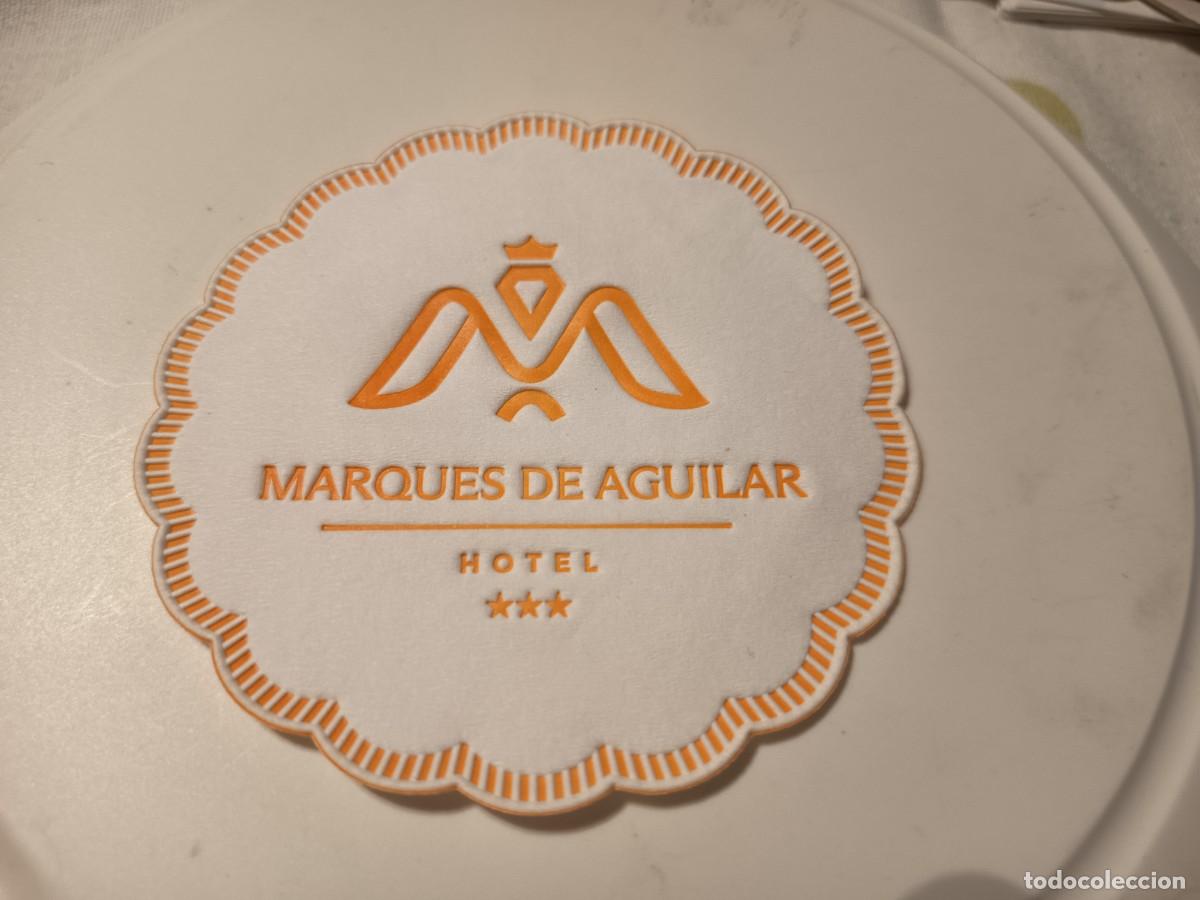 Otros Art&iacute;culos de Coleccionismo en Papel: POSAVASOS HOTEL MARQUES DE AGUILAR