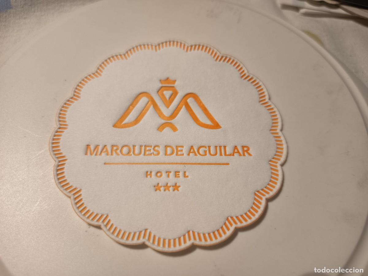 Otros Art&iacute;culos de Coleccionismo en Papel: POSAVASOS HOTEL MARQUES DE AGUILAR