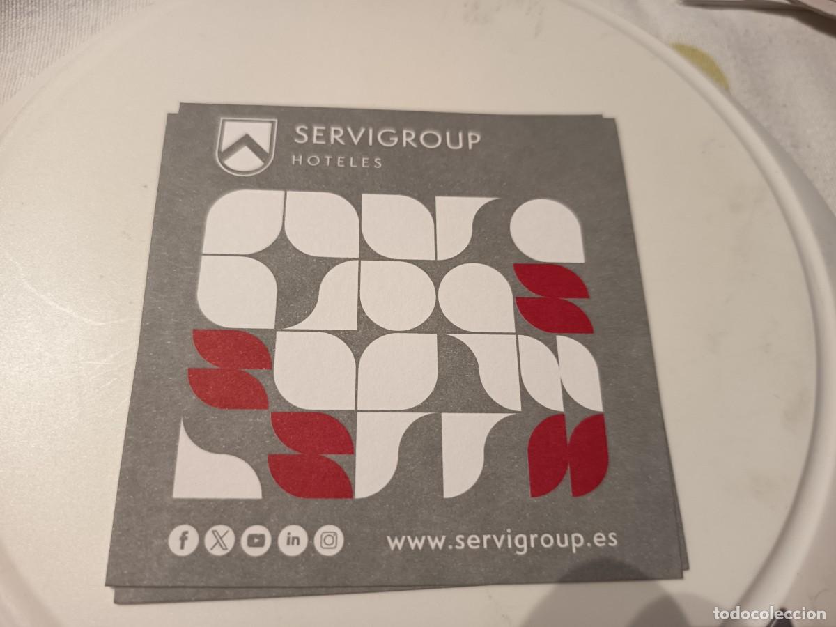 Otros Art&iacute;culos de Coleccionismo en Papel: POSAVASOS HOTELES SERVI GROUP