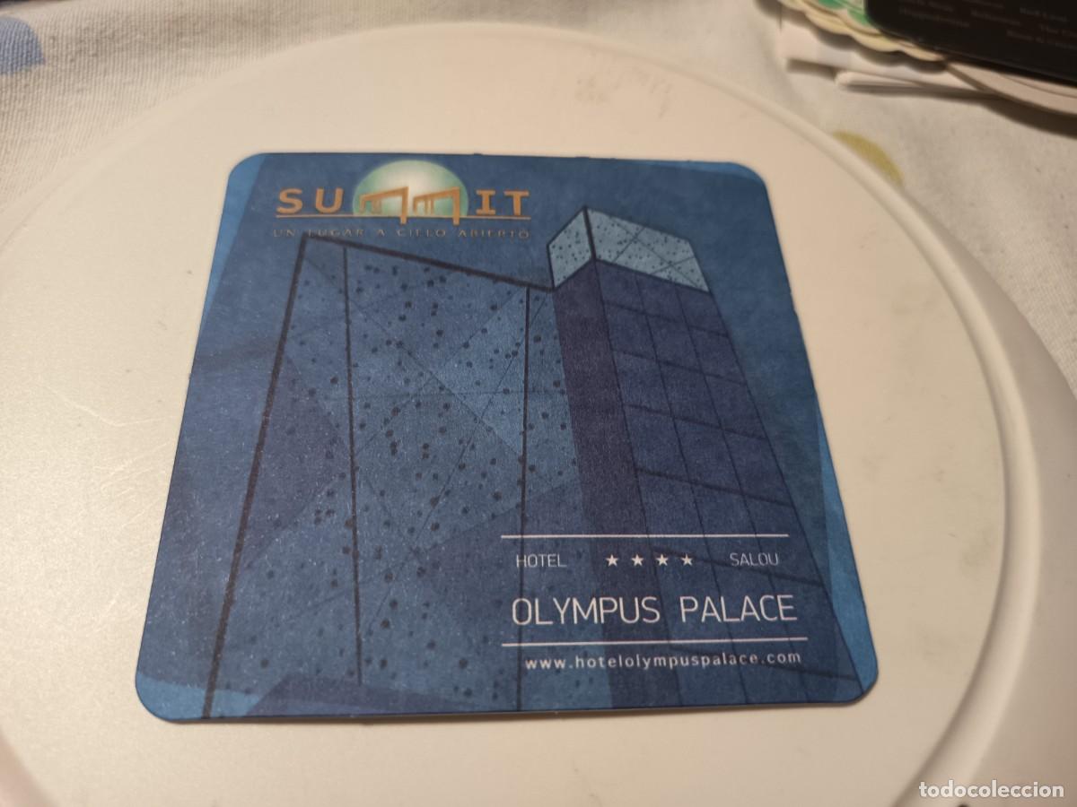 Otros Art&iacute;culos de Coleccionismo en Papel: POSAVASOS HOTEL OLYMPUS PALACE-SALOU-TARRAGONA