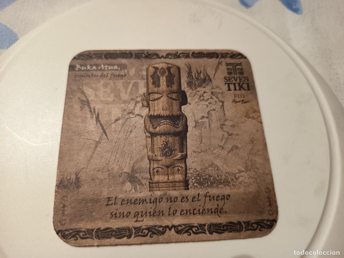 Collectionnisme Papier divers: POSAVASOS SEVEN TIKI-FIJI