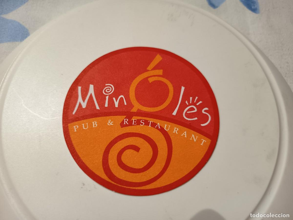 Collectionnisme Papier divers: POSAVASOS BAR RESTAURANTE MINOLES