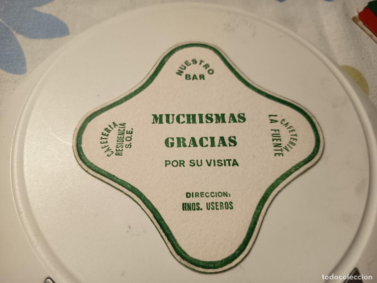 Otros Art&iacute;culos de Coleccionismo en Papel: POSAVASOS CAFETERIA RESIDENCIA SOE-CAFETERIA LA FUENTE