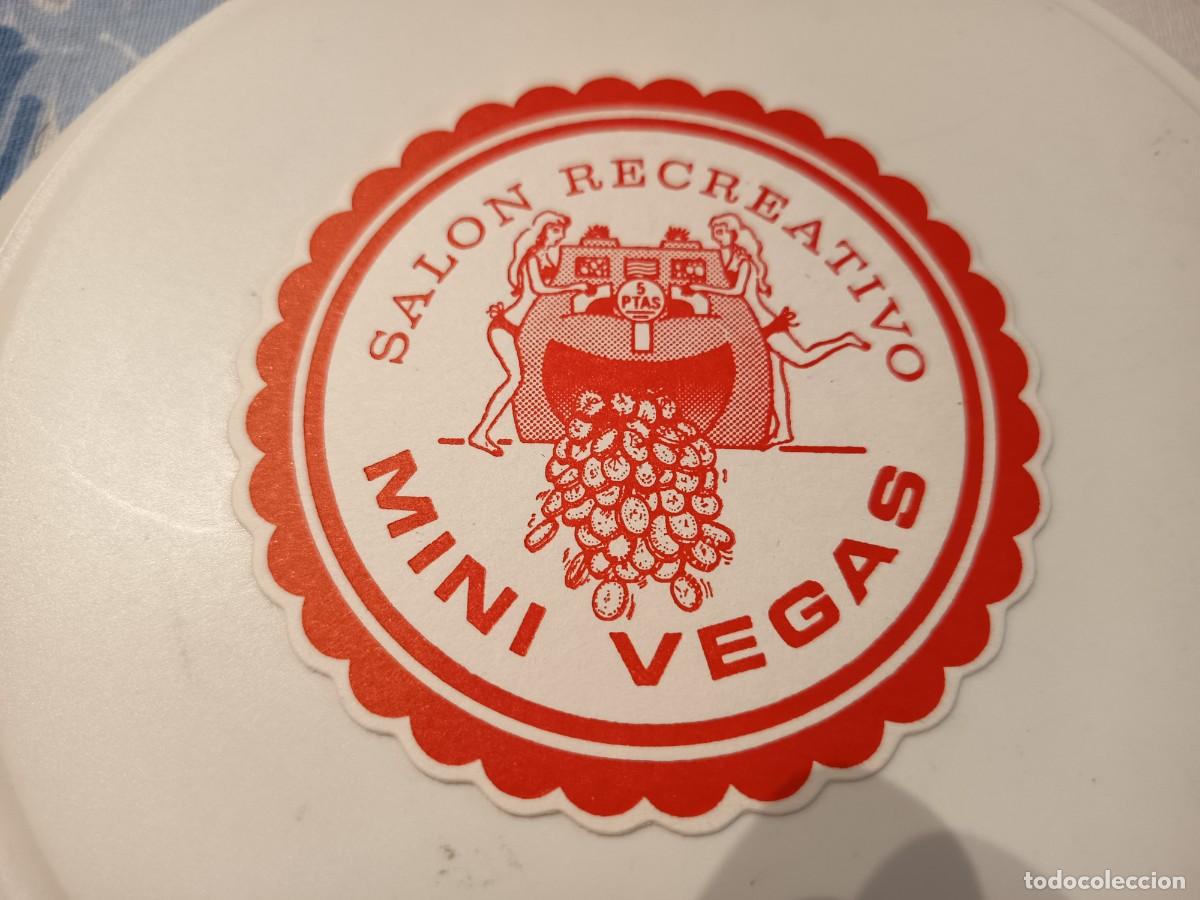 Otros Art&iacute;culos de Coleccionismo en Papel: POSAVASOS SALON RECREATIVO MINI VEGAS