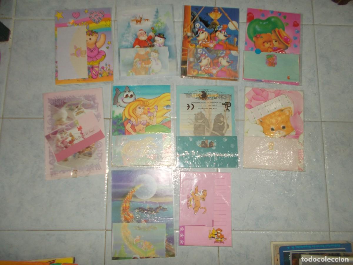 Otros Art&iacute;culos de Coleccionismo en Papel: Lote de 10 CARTA PERFUMADA, 13 Sobres y 17 Cartas Perfumadas, con Portada. Antiguas Hoja