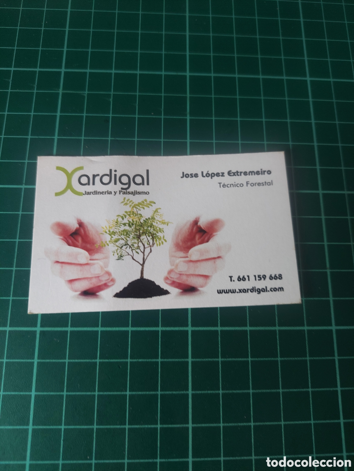 Paper Collecting Others: TARJETA VISITA XARDIGAL TENCNICO LUGO