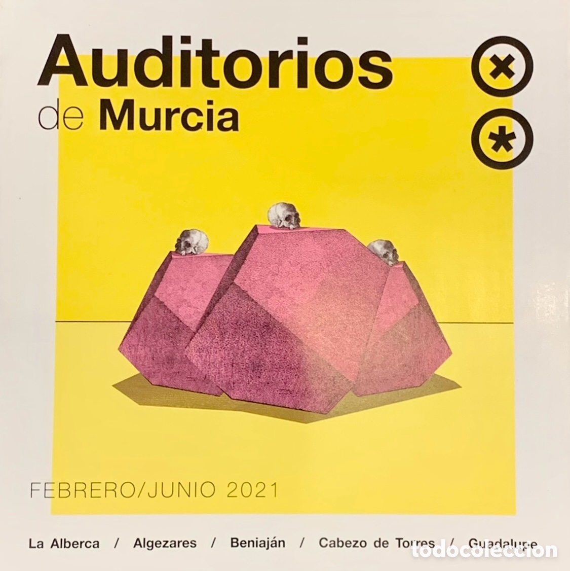 Otros Art&iacute;culos de Coleccionismo en Papel: Folleto. Auditorios de Murcia. Ayuntamiento de Murcia. 2021.