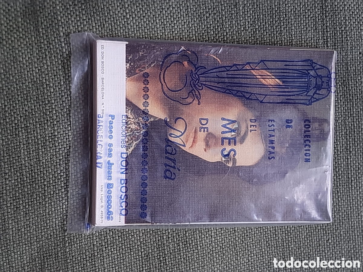 Otros Art&iacute;culos de Coleccionismo en Papel: Colecci&oacute;n de estampas del mes de Mar&iacute;a