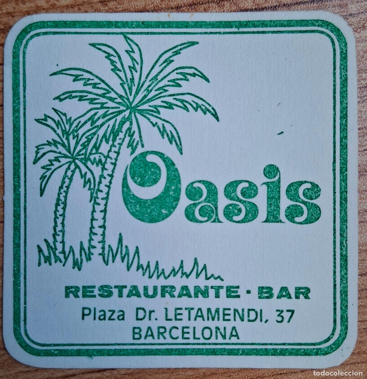 Sammelleidenschaft Andere Papierartikel: Posavasos Restaurante Bar Oasis - Barcelona