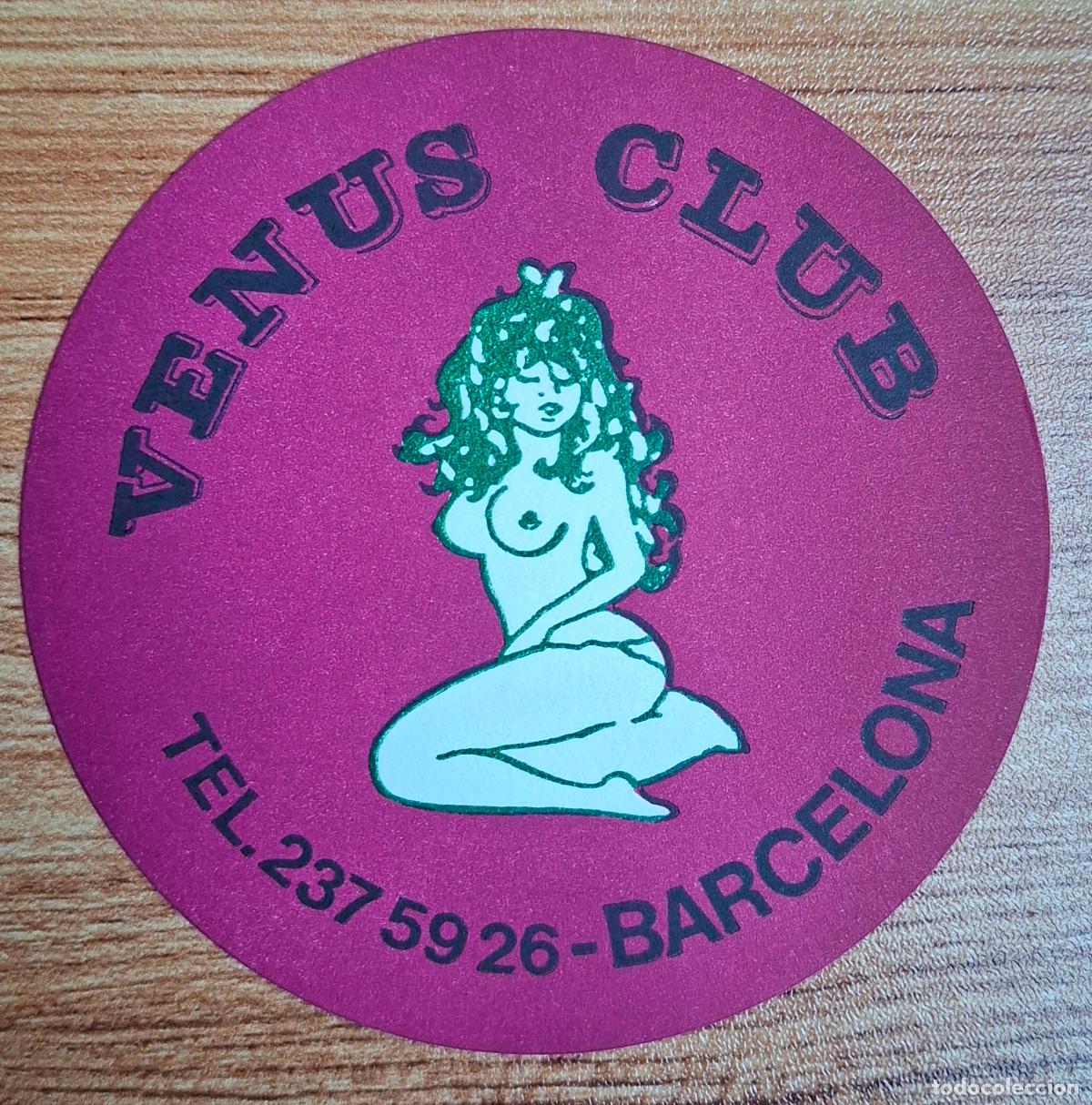 Sammelleidenschaft Andere Papierartikel: Posavasos Venus Club - Barcelona