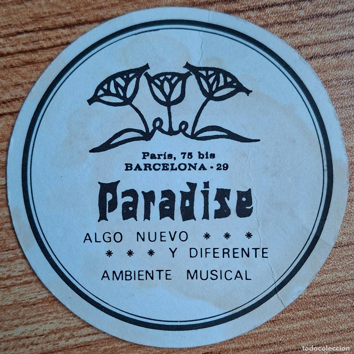 Sammelleidenschaft Andere Papierartikel: Posavasos Paradise - Barcelona