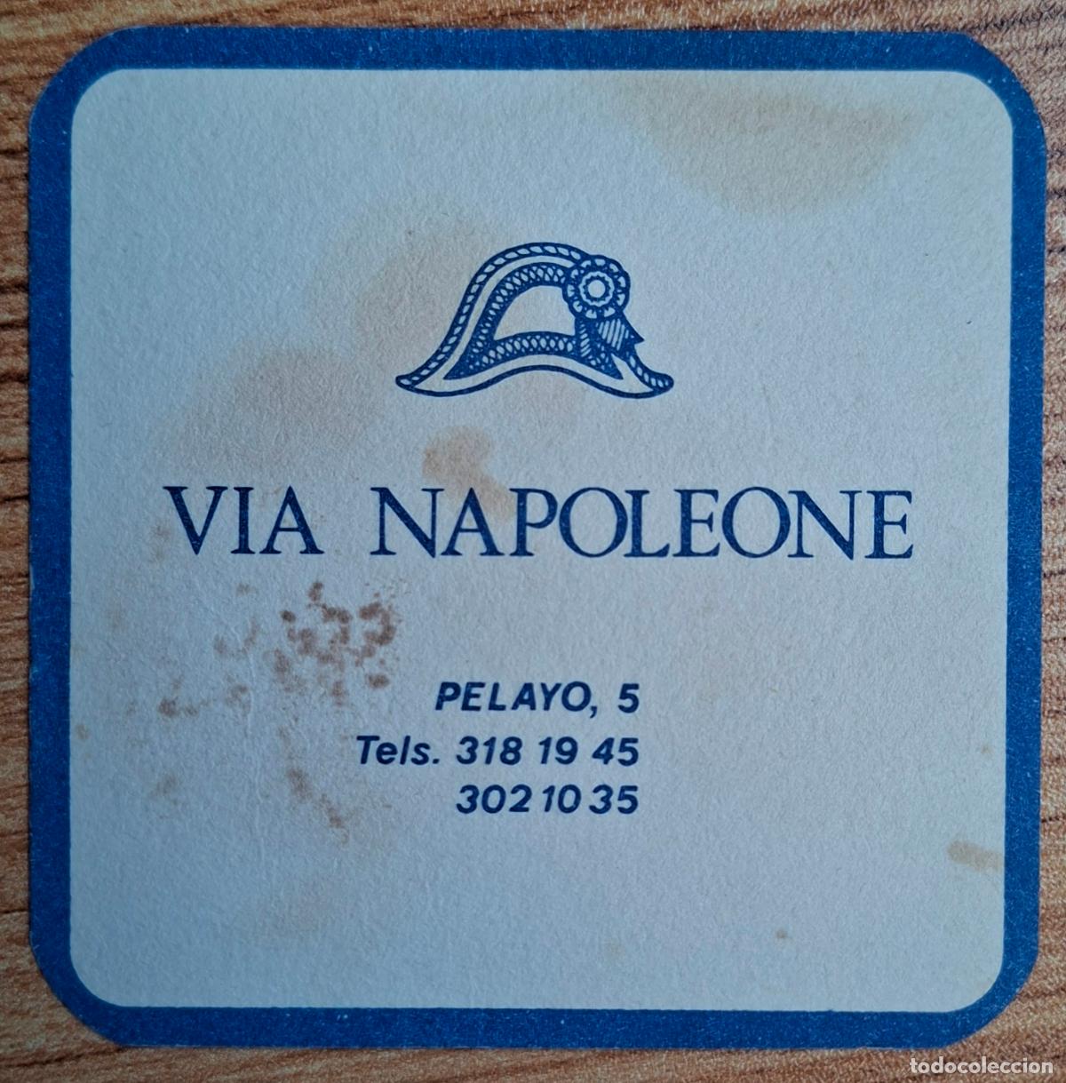 Sammelleidenschaft Andere Papierartikel: Posavasos Via Napoleone - Barcelona