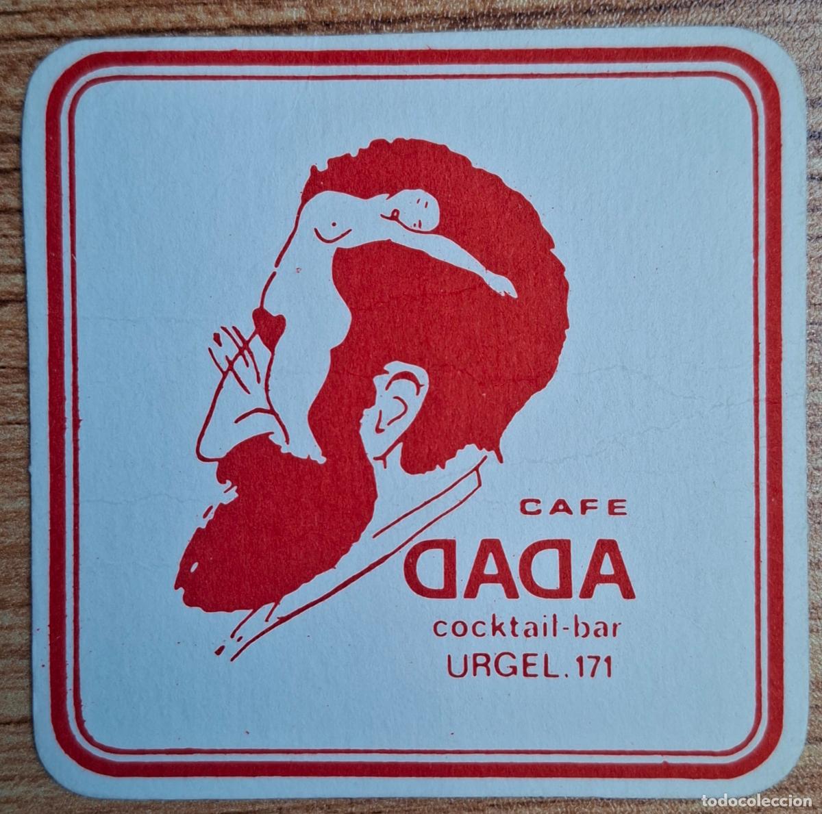 Sammelleidenschaft Andere Papierartikel: Posavasos Cafe Dada rojo - Barcelona