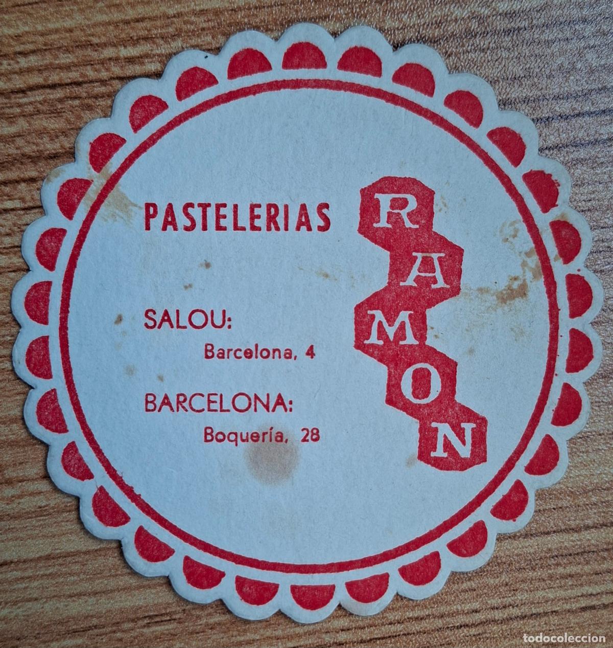 Otros Art&iacute;culos de Coleccionismo en Papel: Posavasos Pasteler&iacute;as Ram&oacute;n - Barcelona