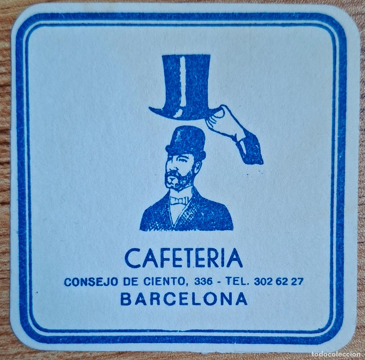 Otros Art&iacute;culos de Coleccionismo en Papel: Posavasos Cafeteria 336 - Barcelona