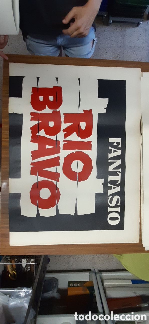 Otros Art&iacute;culos de Coleccionismo en Papel: Poster a&ntilde;os 50's.RIO BRAVO.