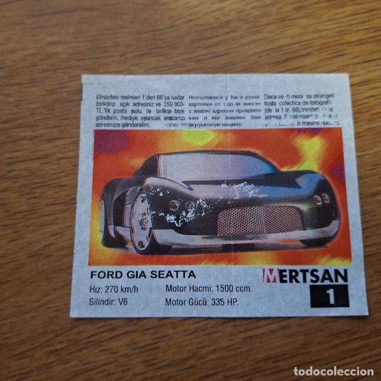 Otros Art&iacute;culos de Coleccionismo en Papel: Chicle, Cromos MERTSAN Konvoy 2 №1