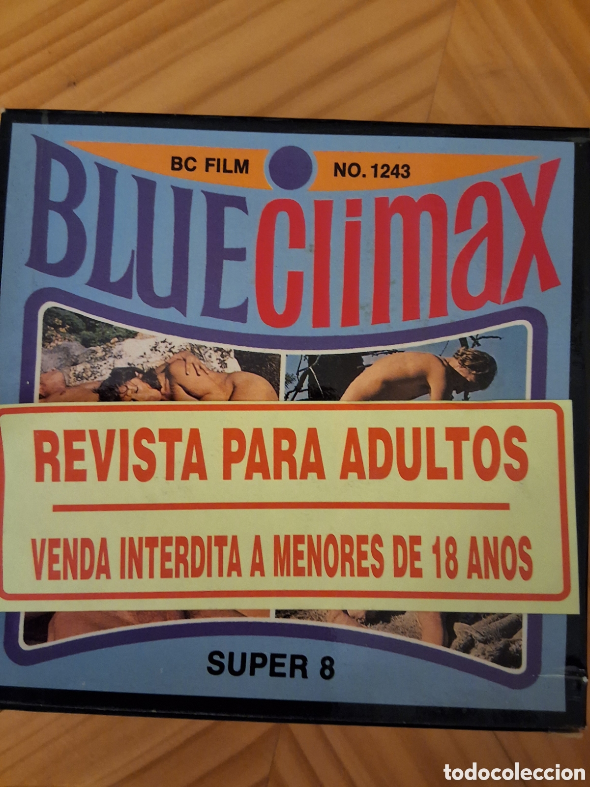 Otros Art&iacute;culos de Coleccionismo en Papel: Blue climax pel&iacute;cula super 8 para adultos Wide open woman