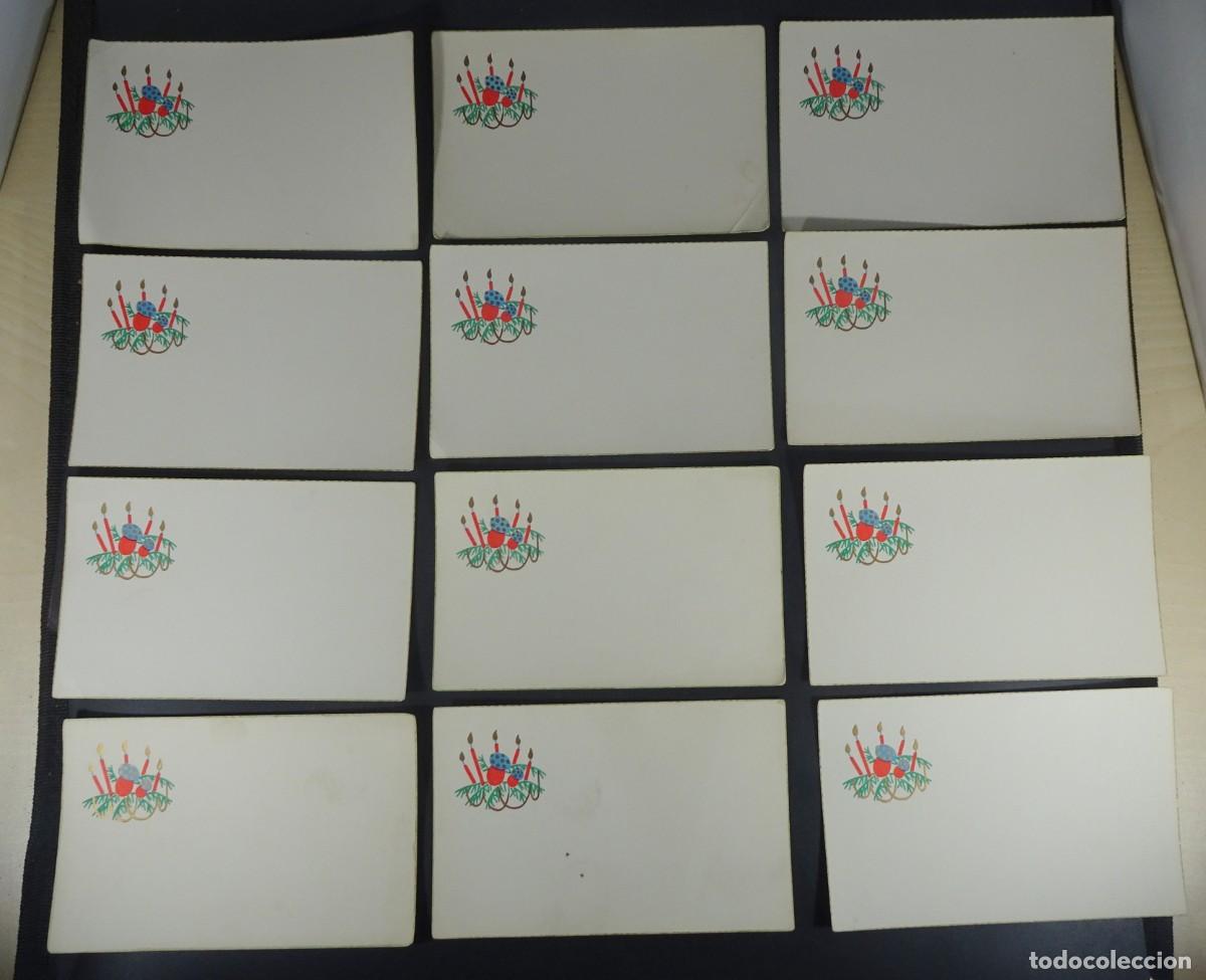 Otros Art&iacute;culos de Coleccionismo en Papel: LOTE DE 12 ANTIGUAS TARJETAS POSTAL FELICITACI&Oacute;N, CON ILUSTRACI&Oacute;N, PARA ESCRIBIR, VER FOTOS