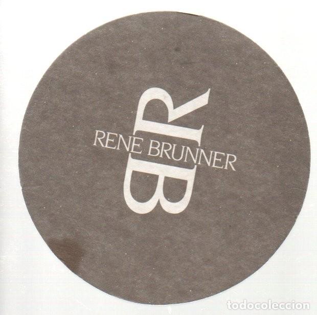 Otros Art&iacute;culos de Coleccionismo en Papel: ANTIGUO POSAVASOS, RENE BRUNNER.