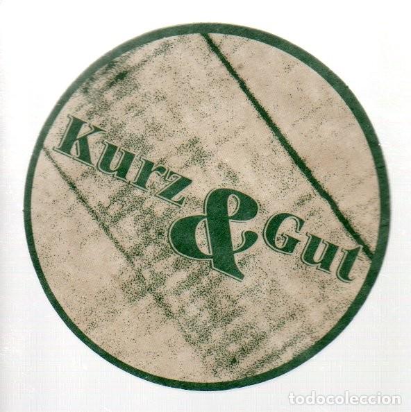 Otros Art&iacute;culos de Coleccionismo en Papel: ANTIGUO POSAVASOS, CERVECERIA KURZ & GUT